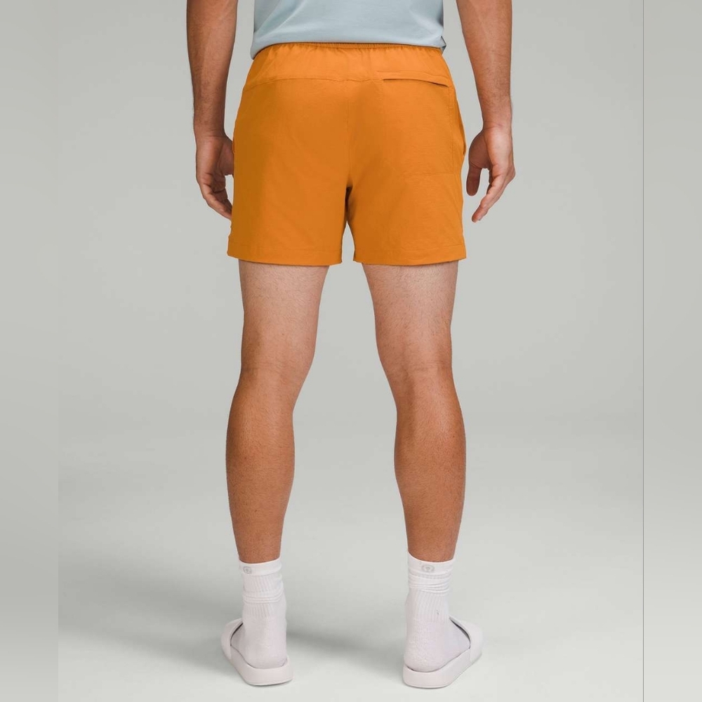 LULULEMON Bowline Short 5" *Stretch Ripstop Mens XXL Autumn Orange M7ARRS
